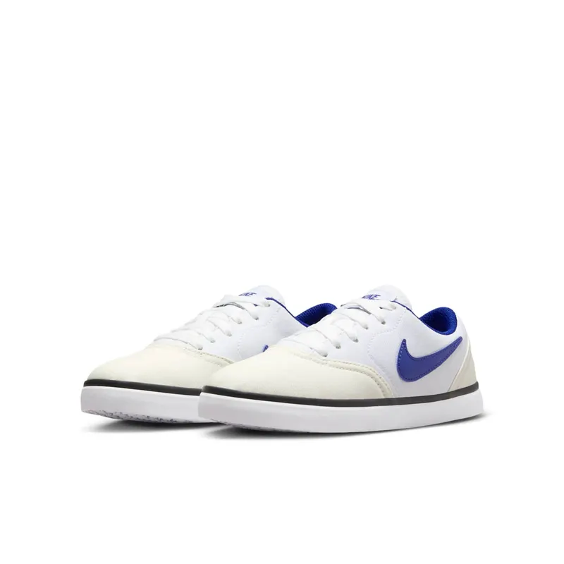 Nike SB Check Canvas White Summit White Black Deep Royal Blue (905373-102)