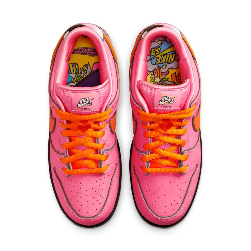 Nike SB Dunk Low “Powerpuff Girls – Blossom” (FD2631-600)