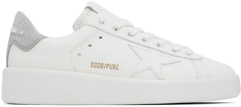 Golden Goose White Purestar Sneakers (GWF00197.F000538.80185)