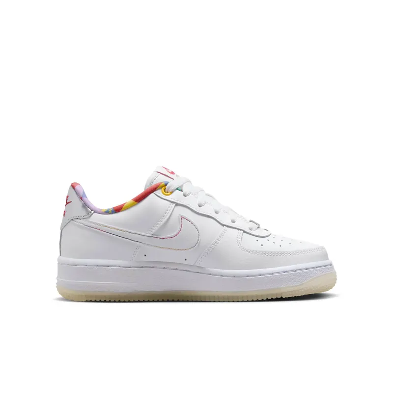 Nike Air Force 1 Low LV8 GS “White Playful Print” (FN8912-111)