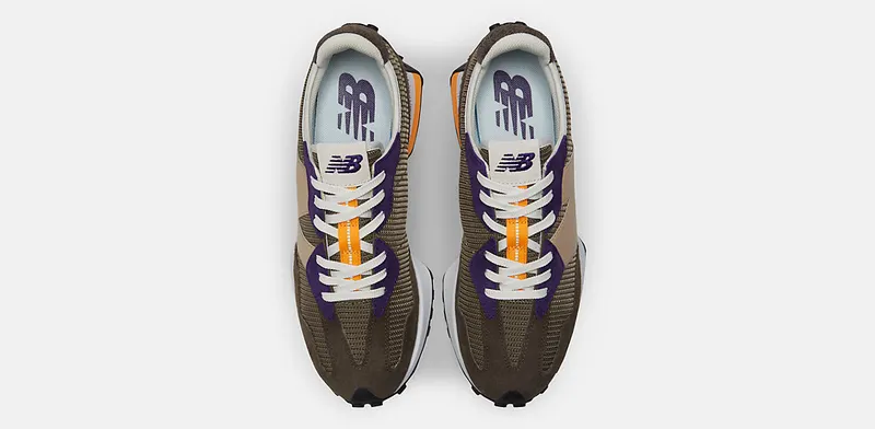 New Balance 327 Brown True Camo Black Plum (MS327DO)