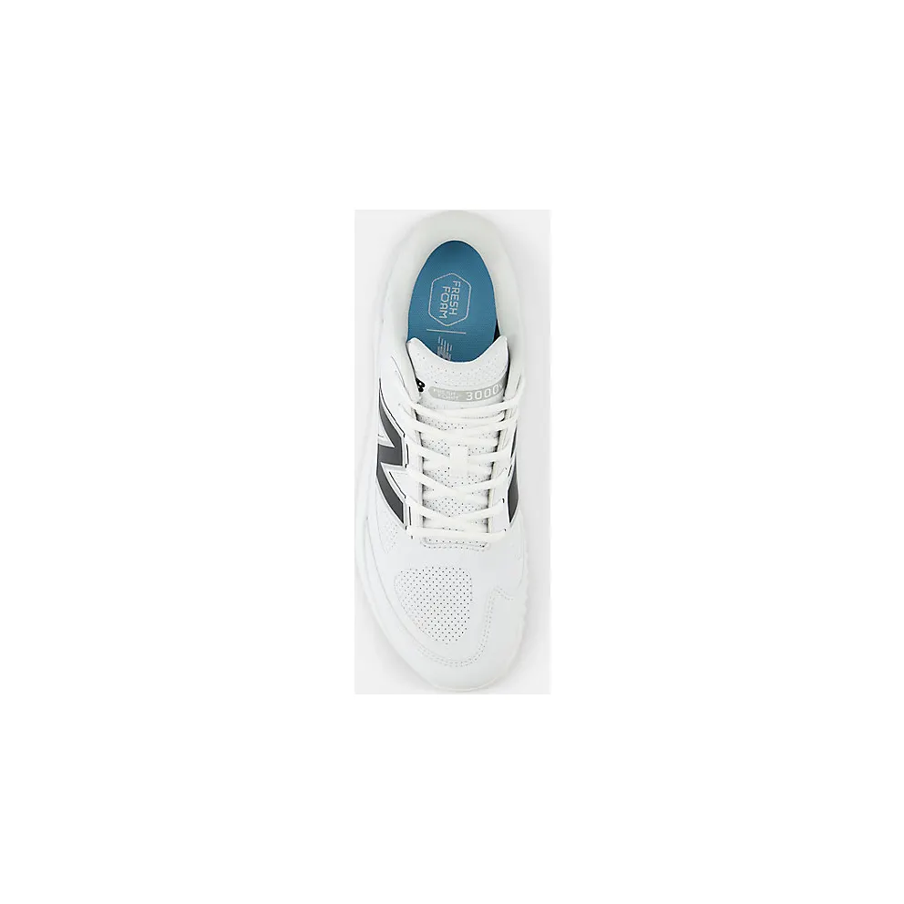 New Balance Fresh Foam 3000v7 Turf Trainer White Black (T3000SW7)