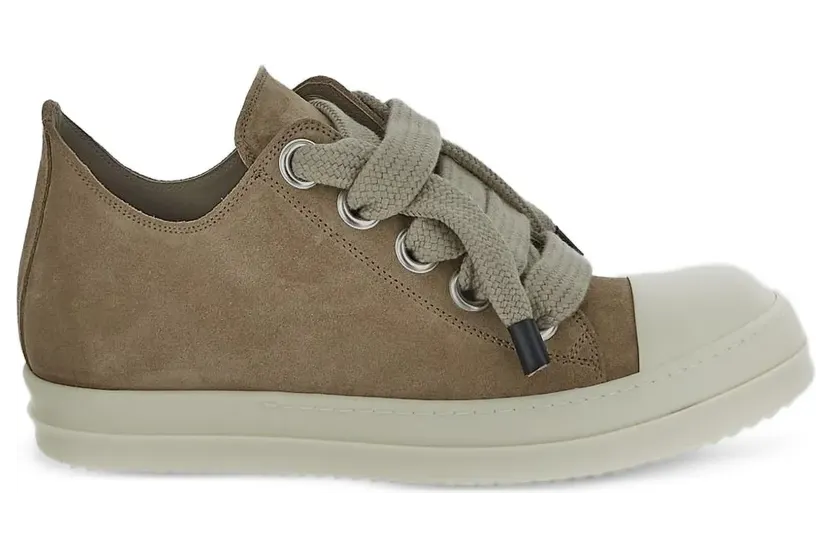 Rick Owens aus Leder “Brown” (RU01E5893LVSW264)