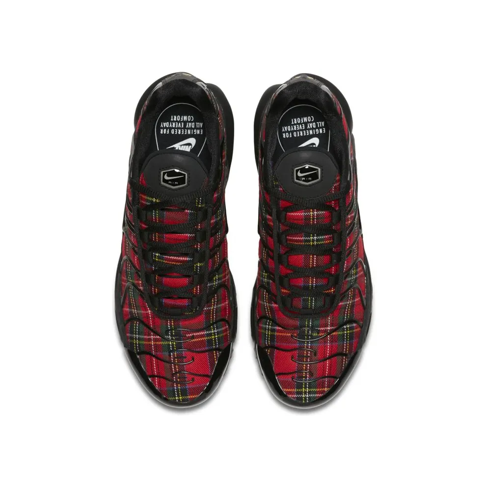 Nike Air Max Plus Tartan Black (W) Black/Black-University Red (AV9955-001)
