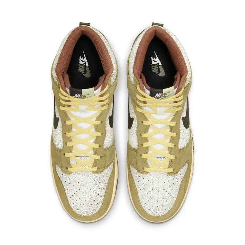 Nike Dunk High Re-Raw Coriander – “Coriander / Olive / Sail / Red” (DO6713-300)