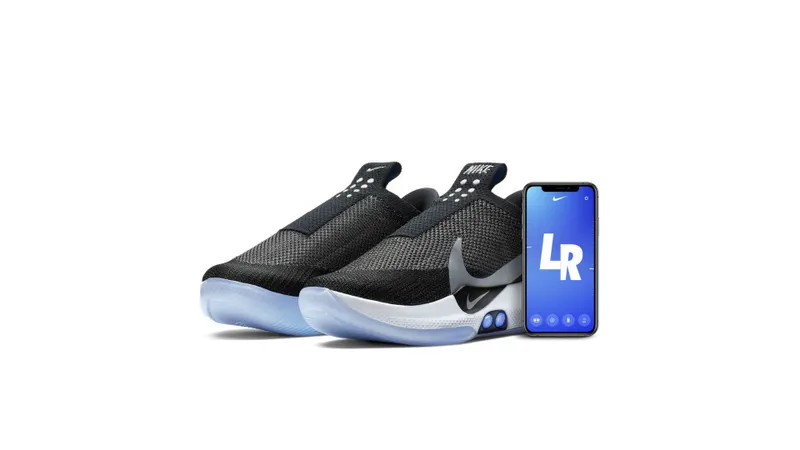 Nike Adapt BB Black Pure Platinum (US Charger) Black/White-Pure Platinum (AO2582-001)