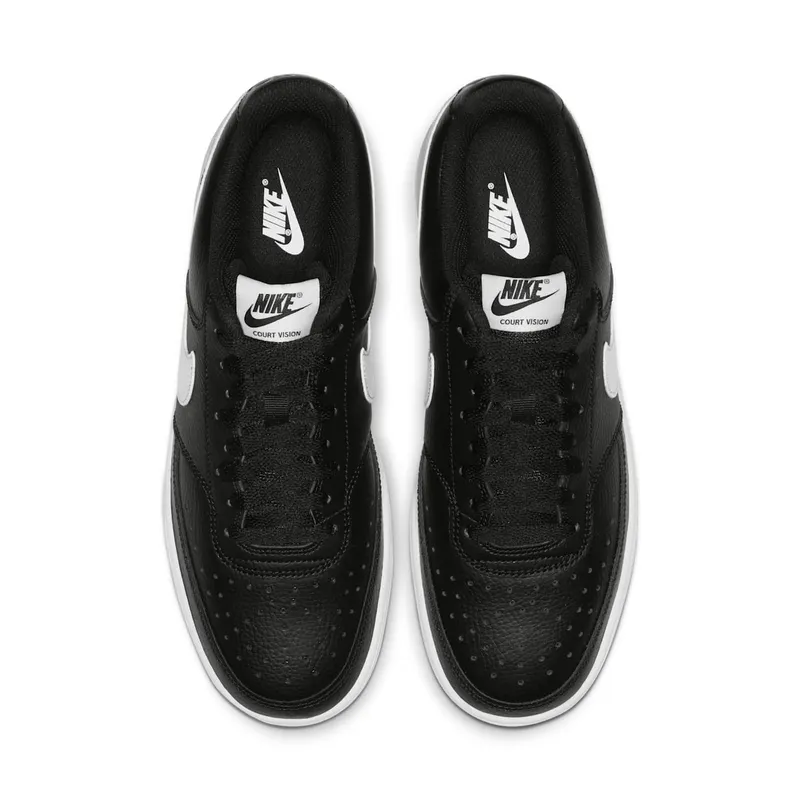 Nike Court Vision Low Black White Black/Photon Dust/White (CD5463-001)