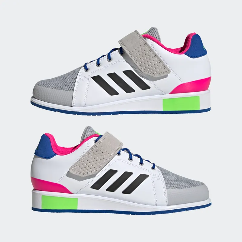 Adidas Power Perfect 3 Tokyo Weightlifting Cloud White / Core Black / Team Solar Green (GZ1476)