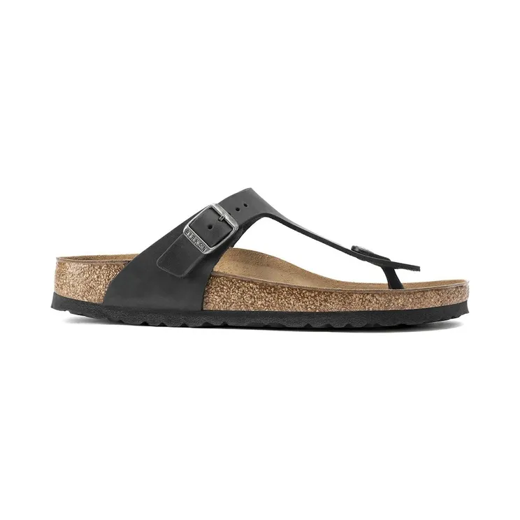 Birkenstock Gizeh Oiled Leather Black (0845251)