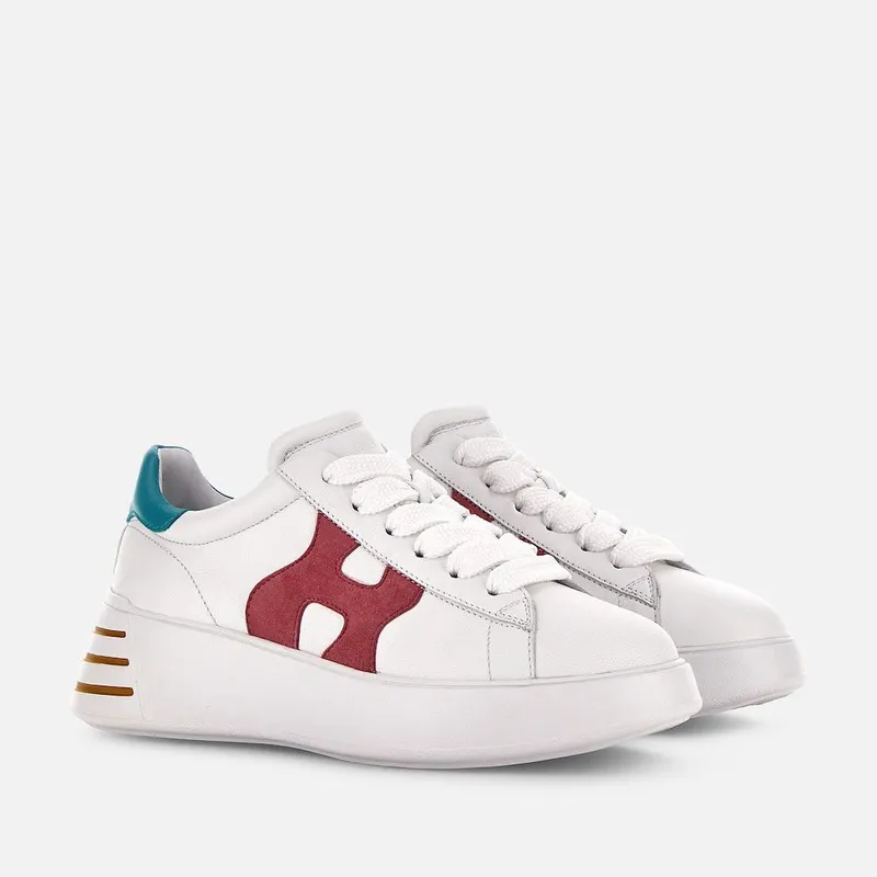 Hogan Rebel White Red Light Blue (HXW5640DN61B5V0SY5)