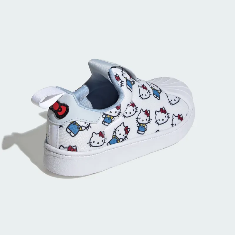 adidas Superstar 360 Hello Kitty Cloud White Halo Blue Glow Blue (IF7020)