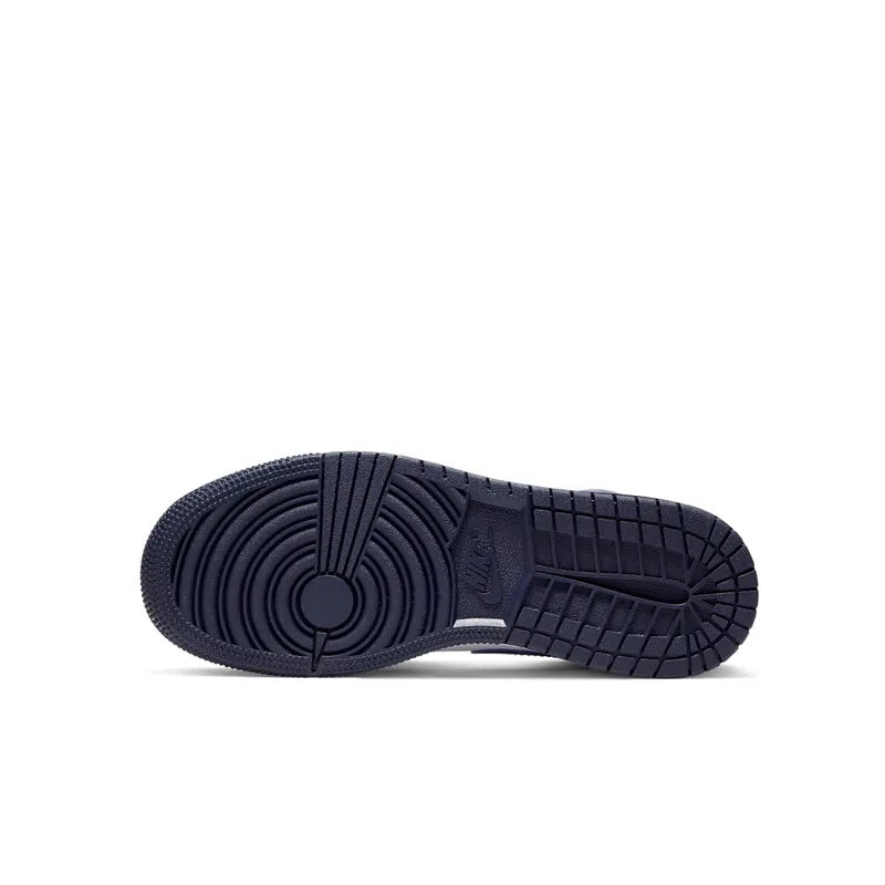 Jordan 1 Mid Sanded Purple (GS) Obsidian/Sanded Purple-White (554725-445)