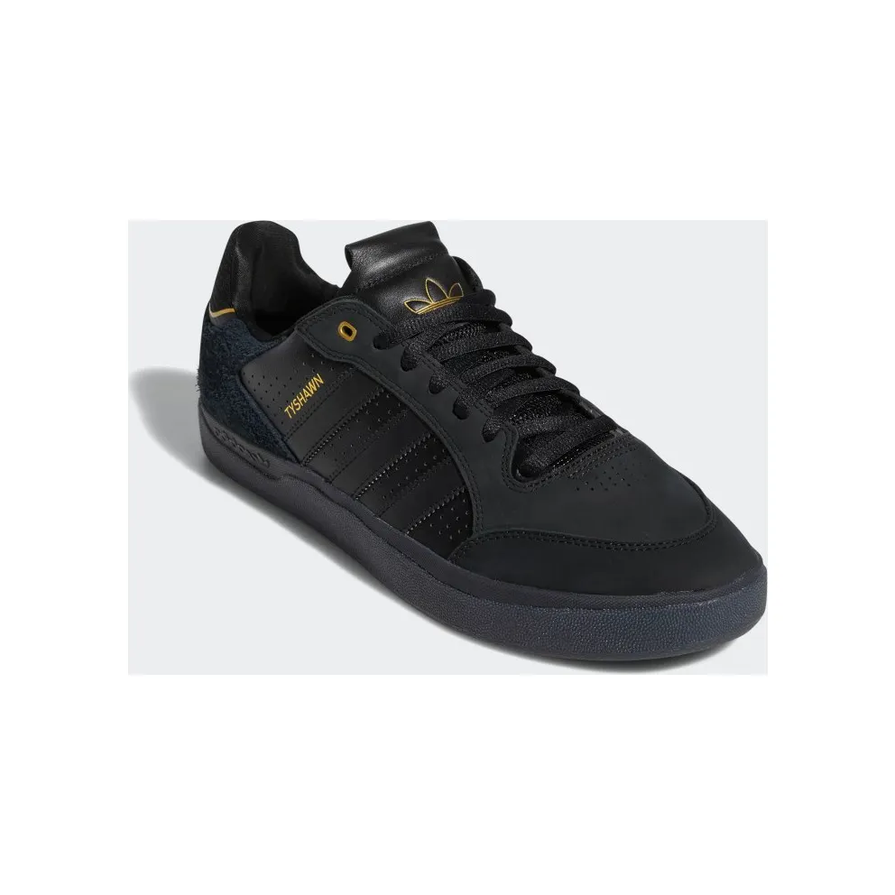 adidas Tyshawn Low Core Black / Core Black / Gold Metallic (GY6957)