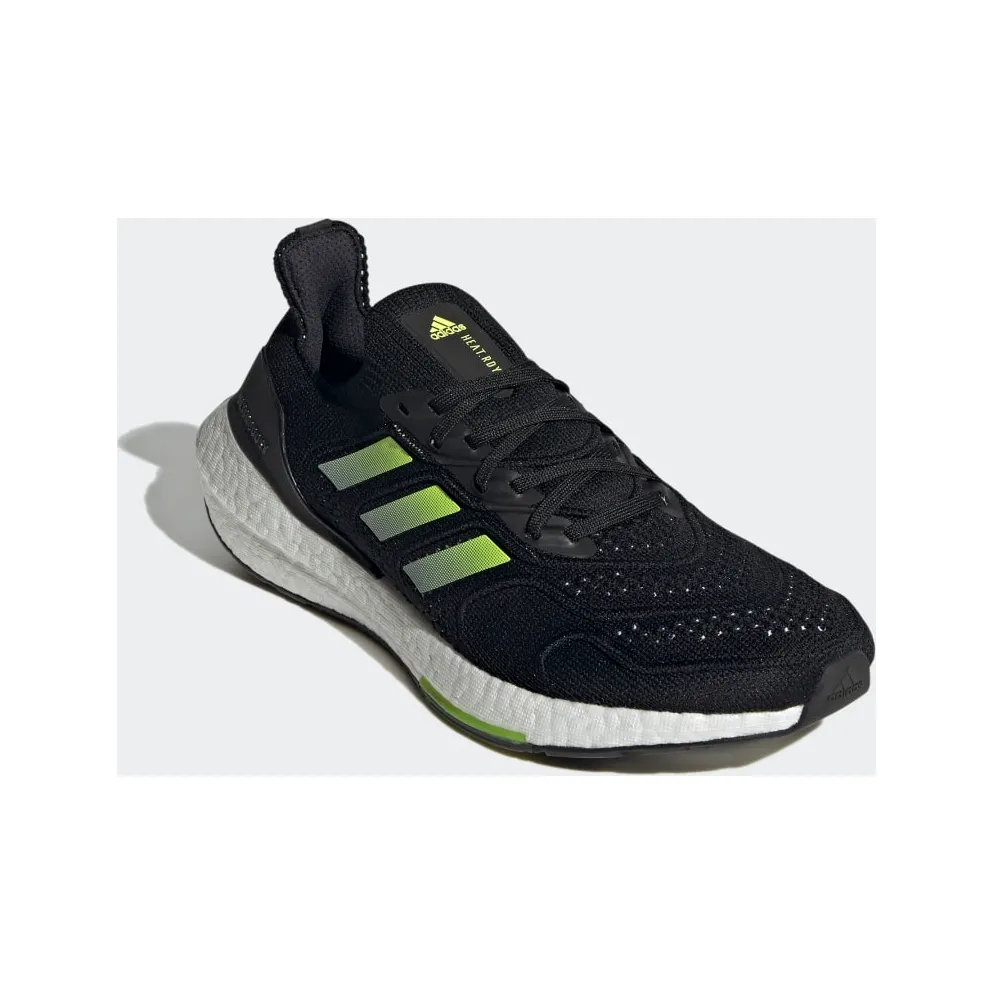 adidas Ultraboost 22 HEAT.RDY Core Black / Solar Yellow / Cloud White (H01172)