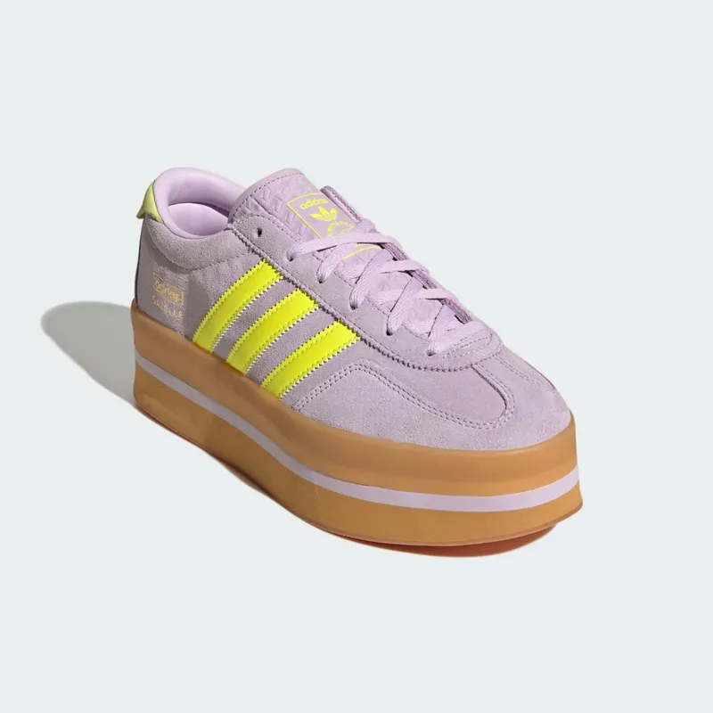 Adidas Gazelle Stack Ice Lavender / Solar Yellow / Gum (JR8178)