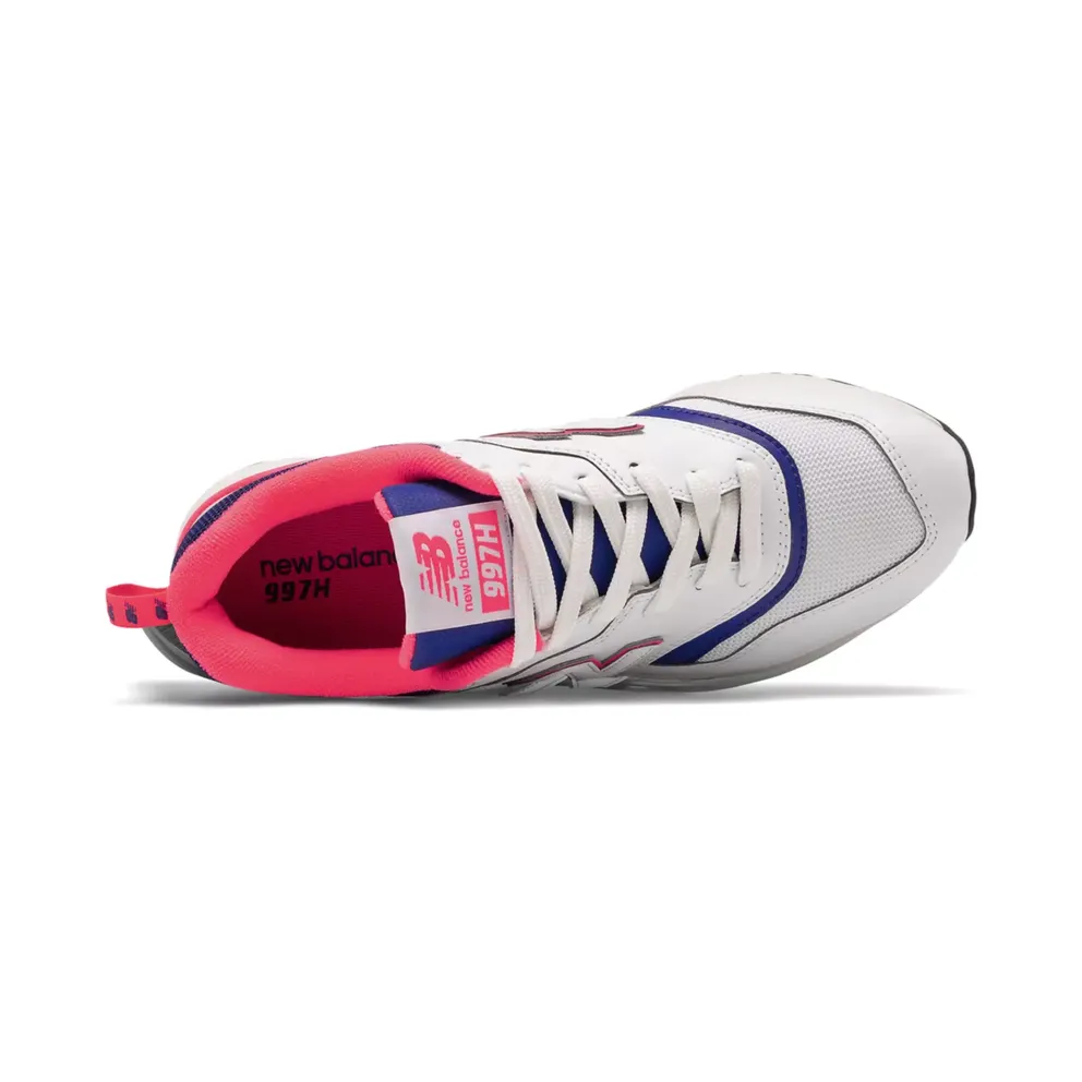 New Balance 997H White White/Pink-Blue (CM997HAJ)