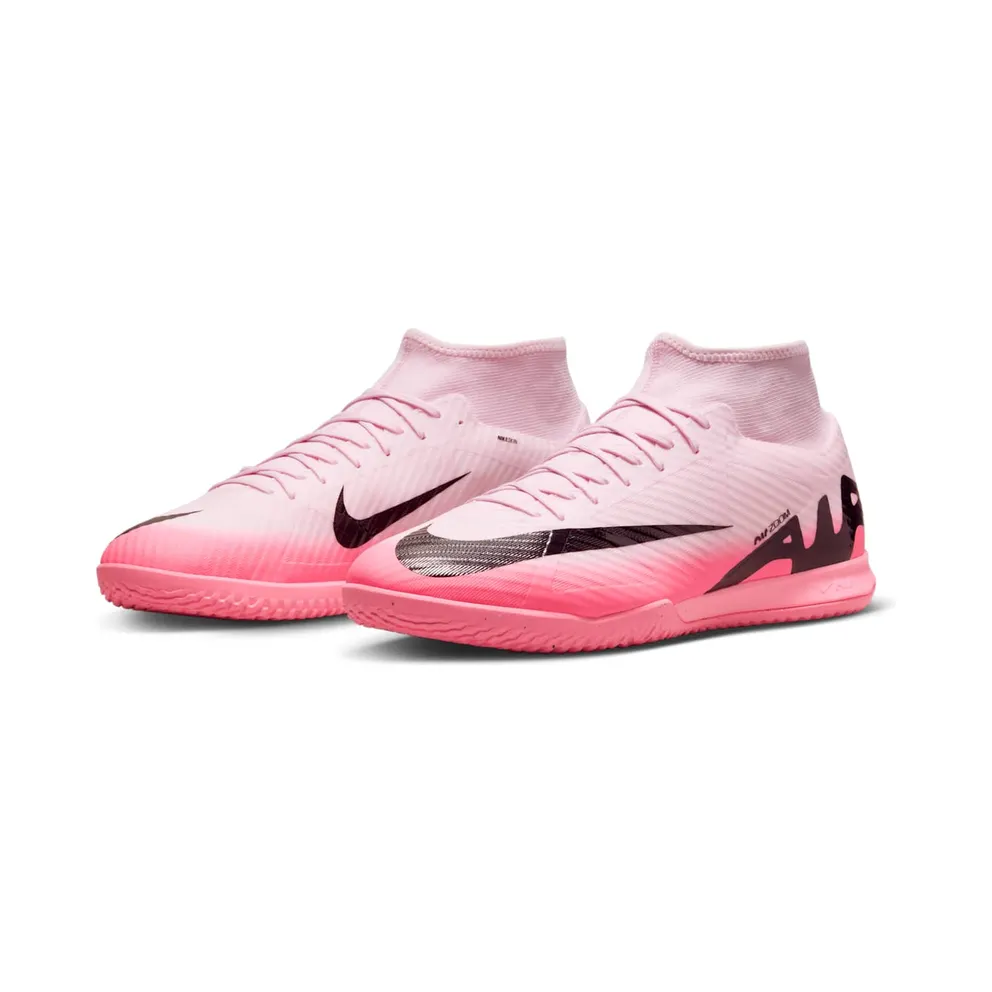 Nike Mercurial Superfly 9 Academy IC Pink Foam Black (DJ5627-601)