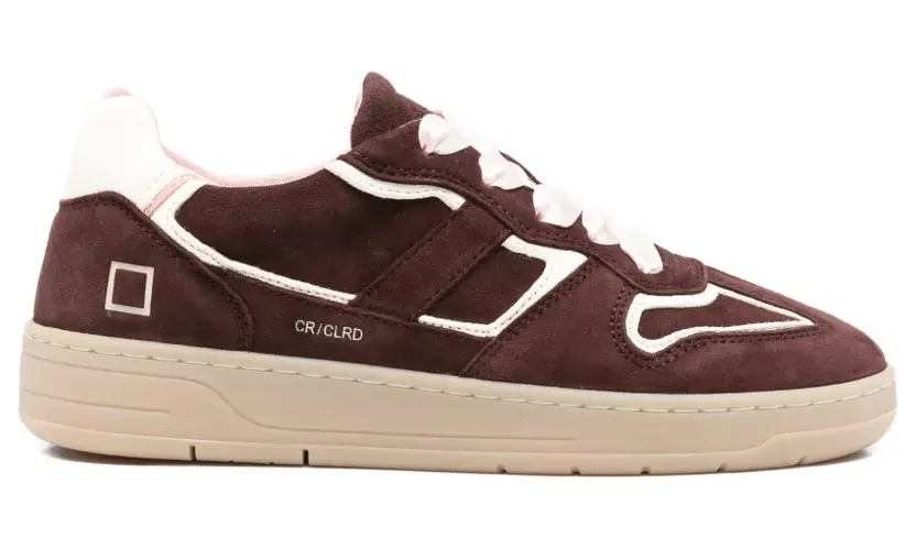 D.A.T.E. Court 2.0 gekleurde sneakers – Brown (W441CICOCH)
