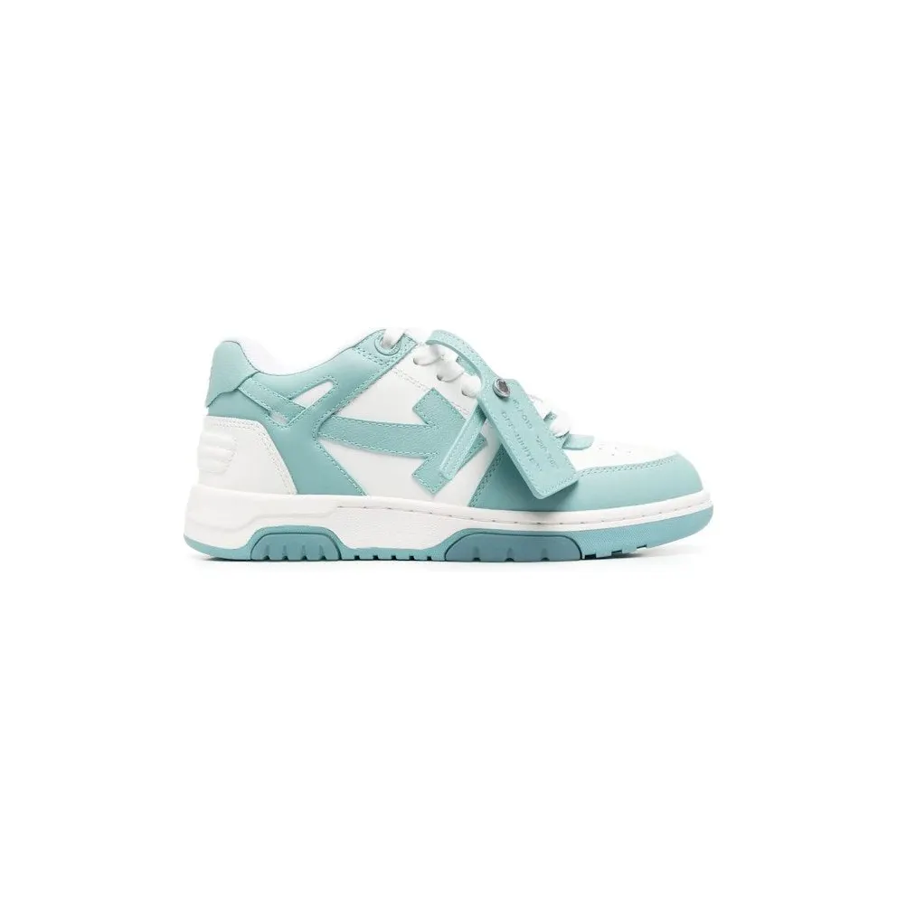 OFF-WHITE Out Of Office OOO Low Tops Celadon (OWIA259S23LEA0014901)