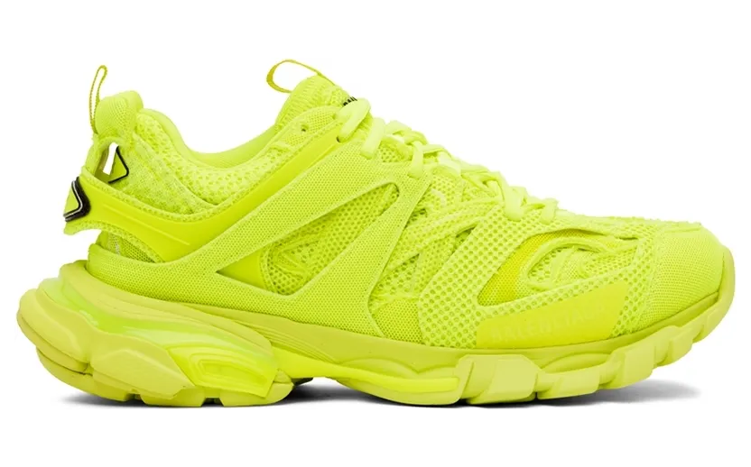 Balenciaga Yellow Track Sneakers (542023-W3RD2-7510)