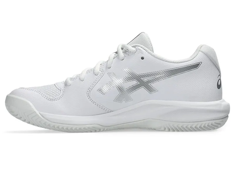 ASICS GEL-DEDICATE 9 CLAY “White / Pure Silver” (1042A314-101)