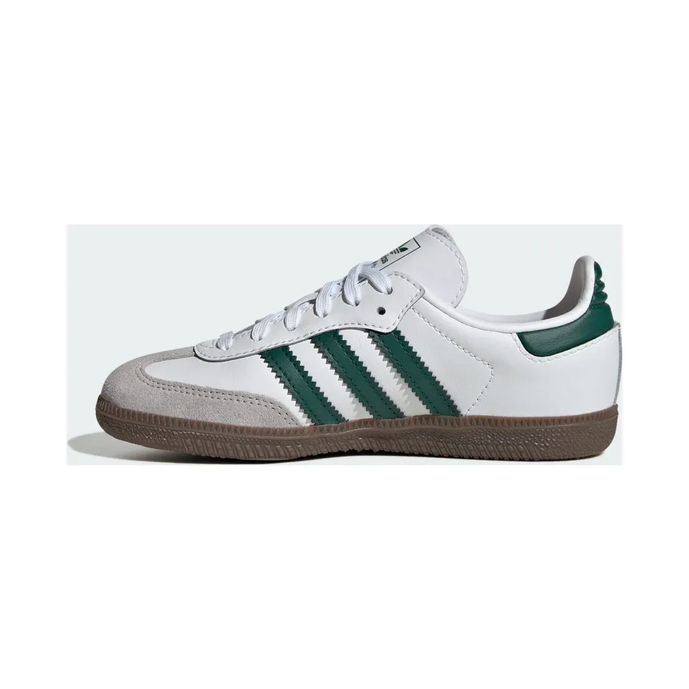 Adidas Samba OG PS “White Collegiate Green Gum” (JQ2840)