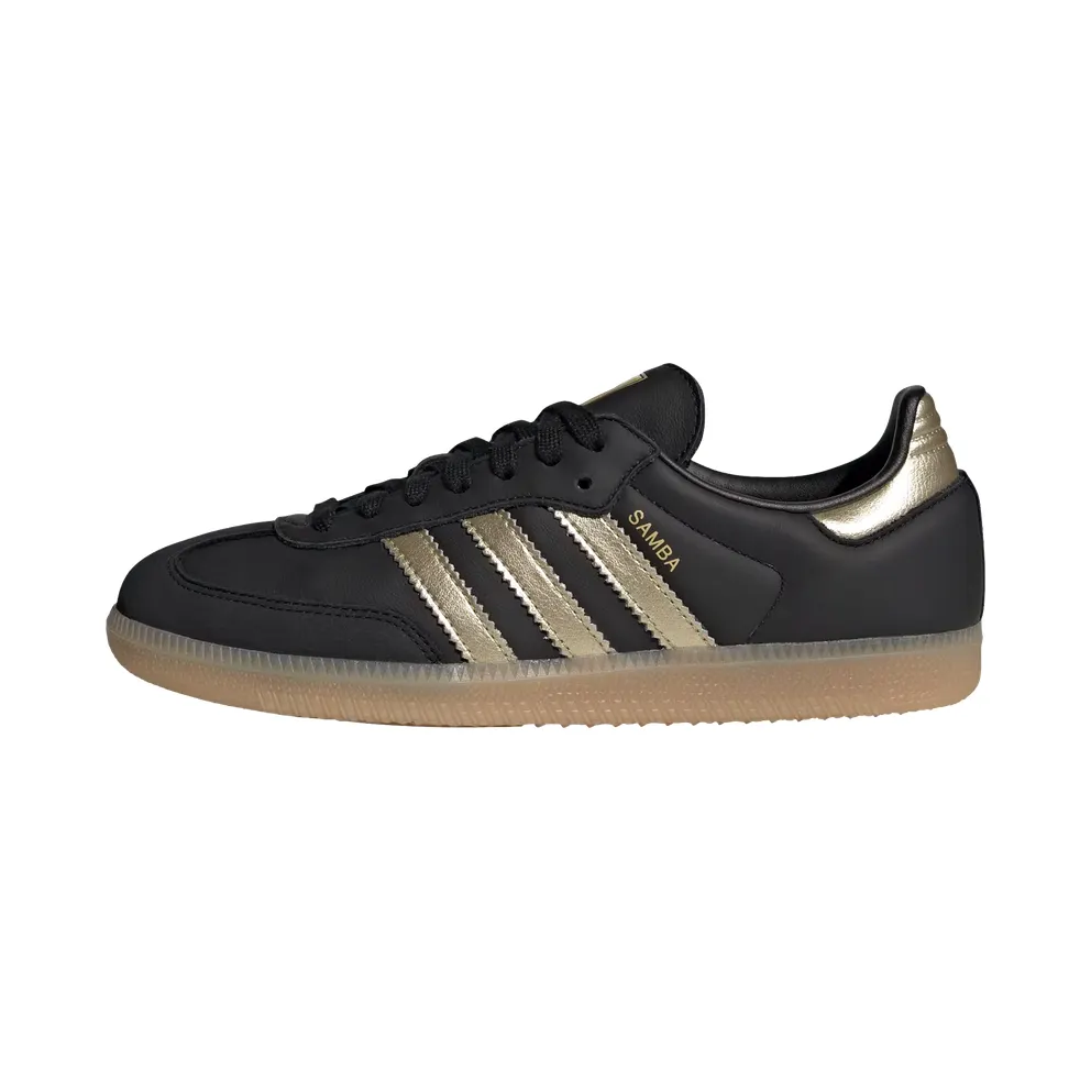 Adidas Samba OG Womens “Core Black / Thermal Chrome / Gum” (KK2503)