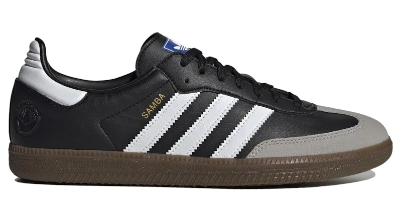 adidas Samba Vegan Cloud White / Core Black / Gum (FX9042)