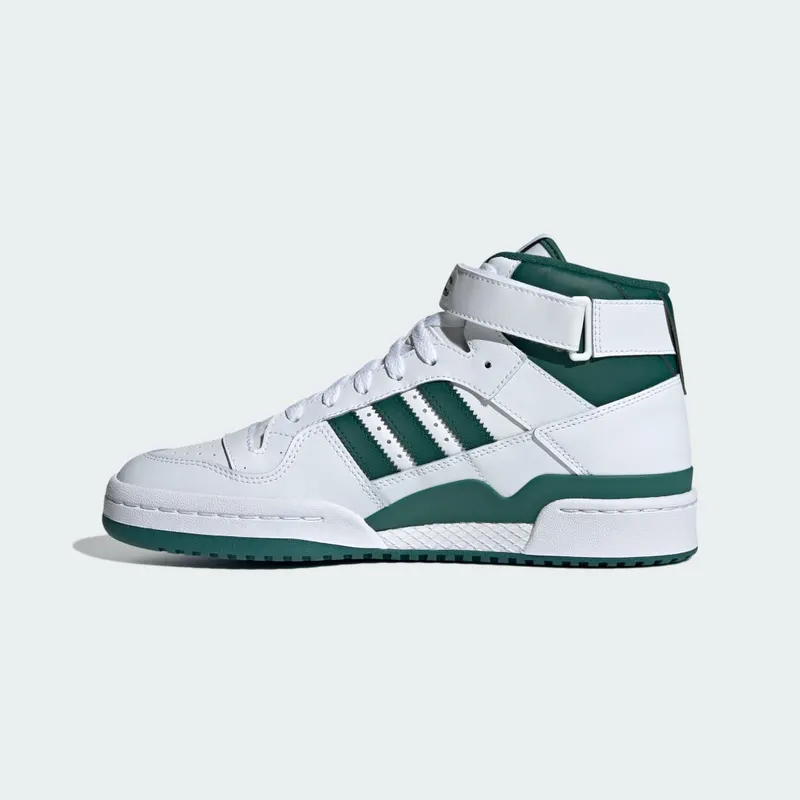 adidas Forum Mid Cloud White / Collegiate Green / Cloud White (IG3758)