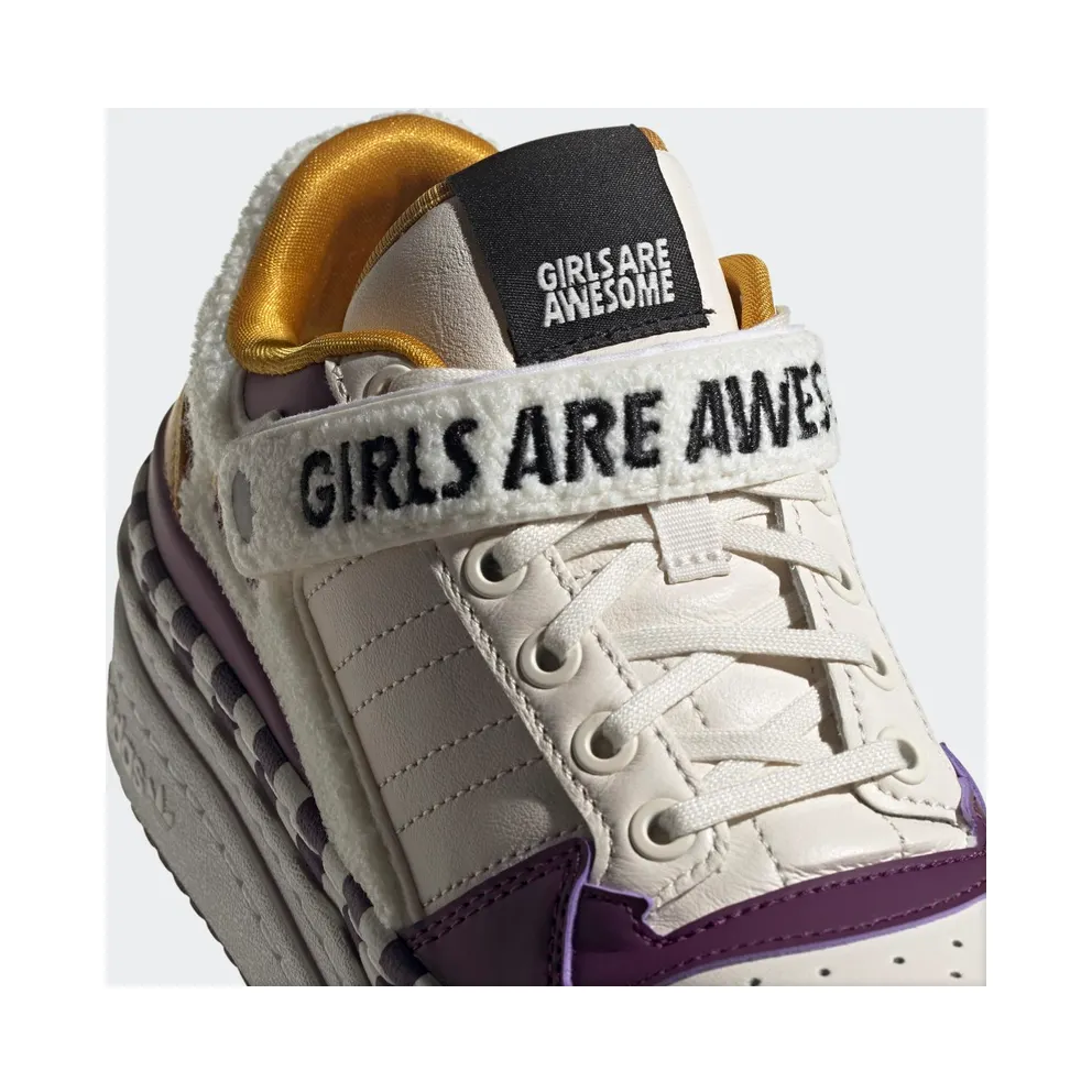 adidas Triple Platforum Lo Girls Are Awesome Chalk White / Chalk White / Purple Beauty (GY2618)