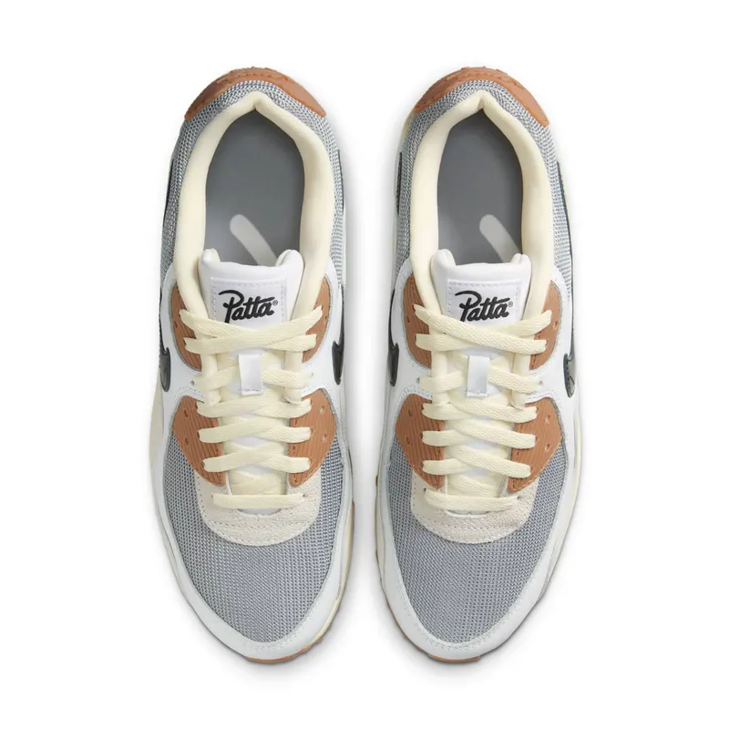Nike Air Max 90 SP Patta Waves Particle Grey Coconut Milk (IF5605-001)