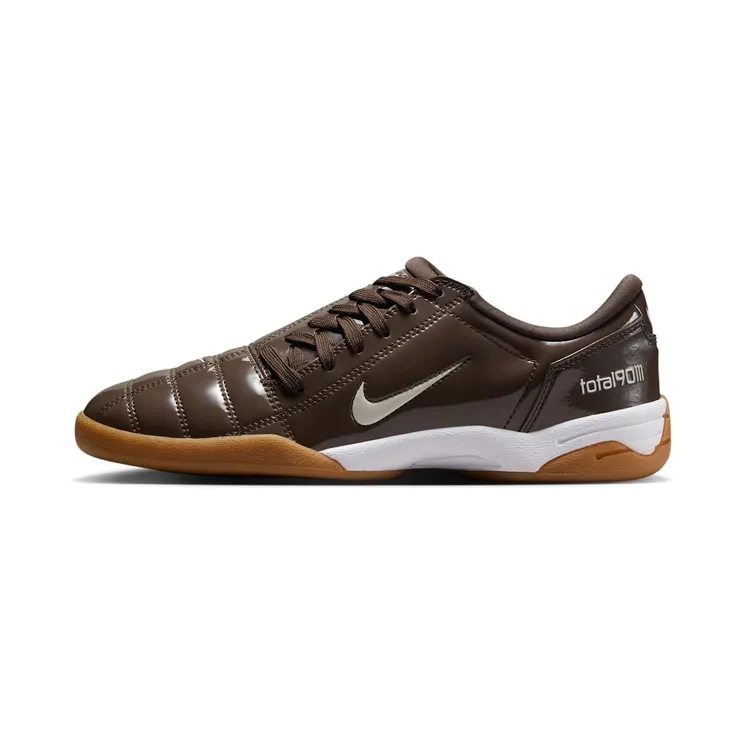 Nike Total 90 3 Patent “Baroque Brown / White / Light Bone / Black” (IB5666-202)