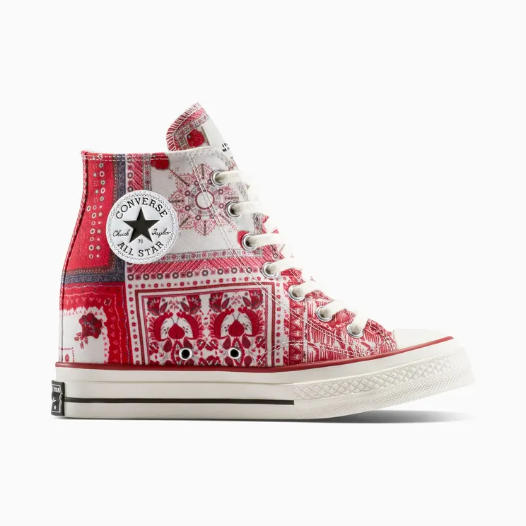 Converse Chuck 70 Internal Wedge Hi Isabel Marant Vanilla Ice Red (A14802C)