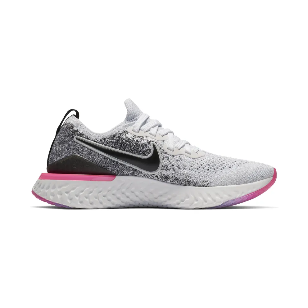 Nike Epic React Flykint 2 “White / Hyper Pink / Blue Tint / Black” (BQ8927-103)