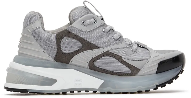 Givenchy Grey GIV 1 TR Low Sneakers (BE002DE1AS020)