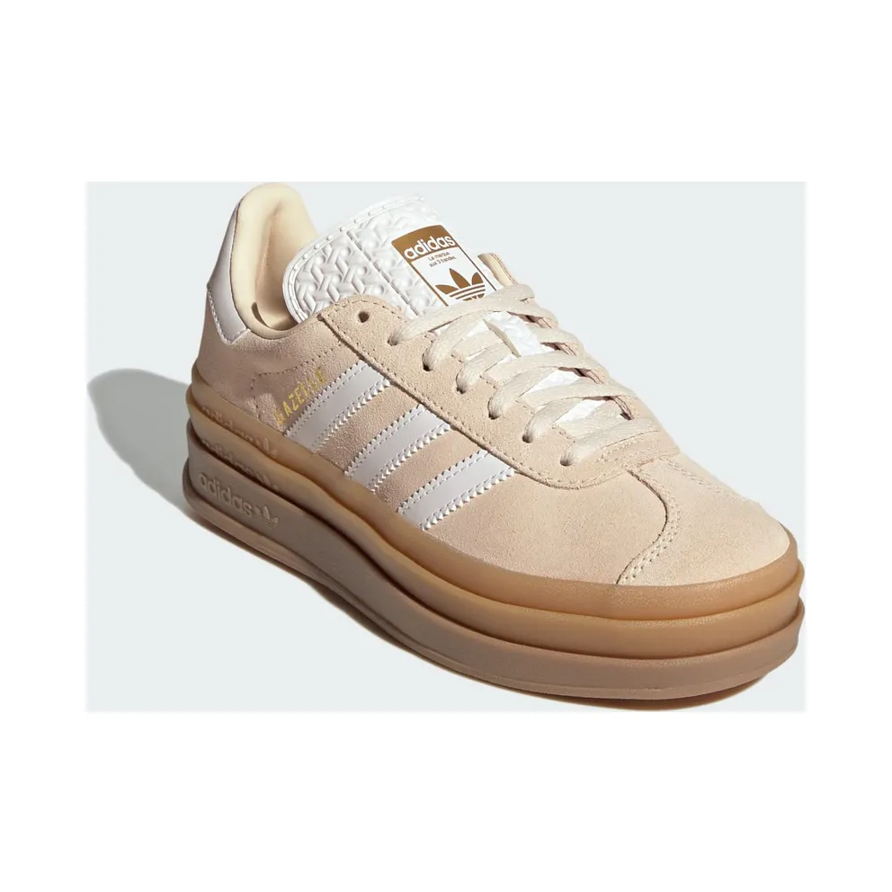 Adidas Gazelle Bold Wonder White / Cloud White / Gold Metallic (JP9288)