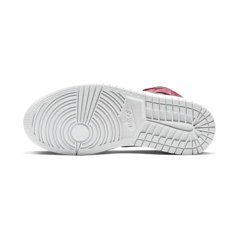 Air Jordan Nike AJ I 1 Womens Mid Noble Red (2019) (BQ6472-016)