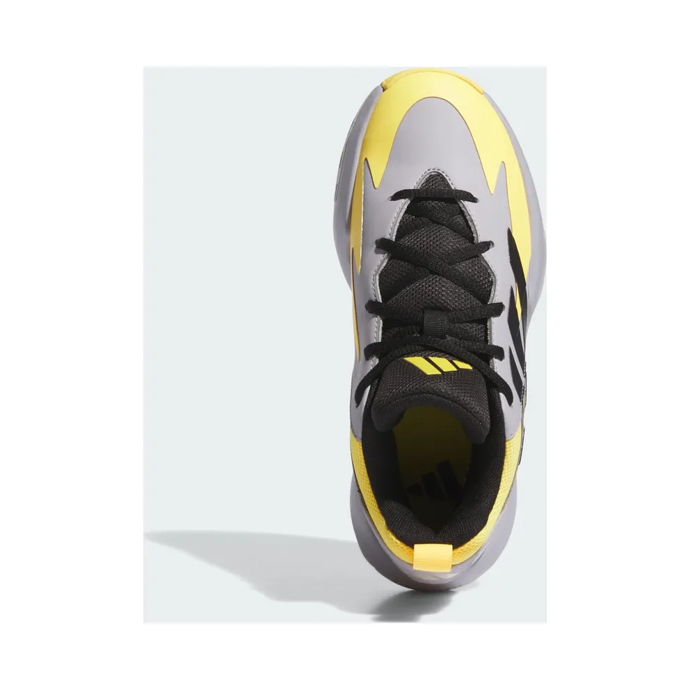 Adidas Cross ‘Em Up Select Mid GS “Grey Black Spark” (IG6640)