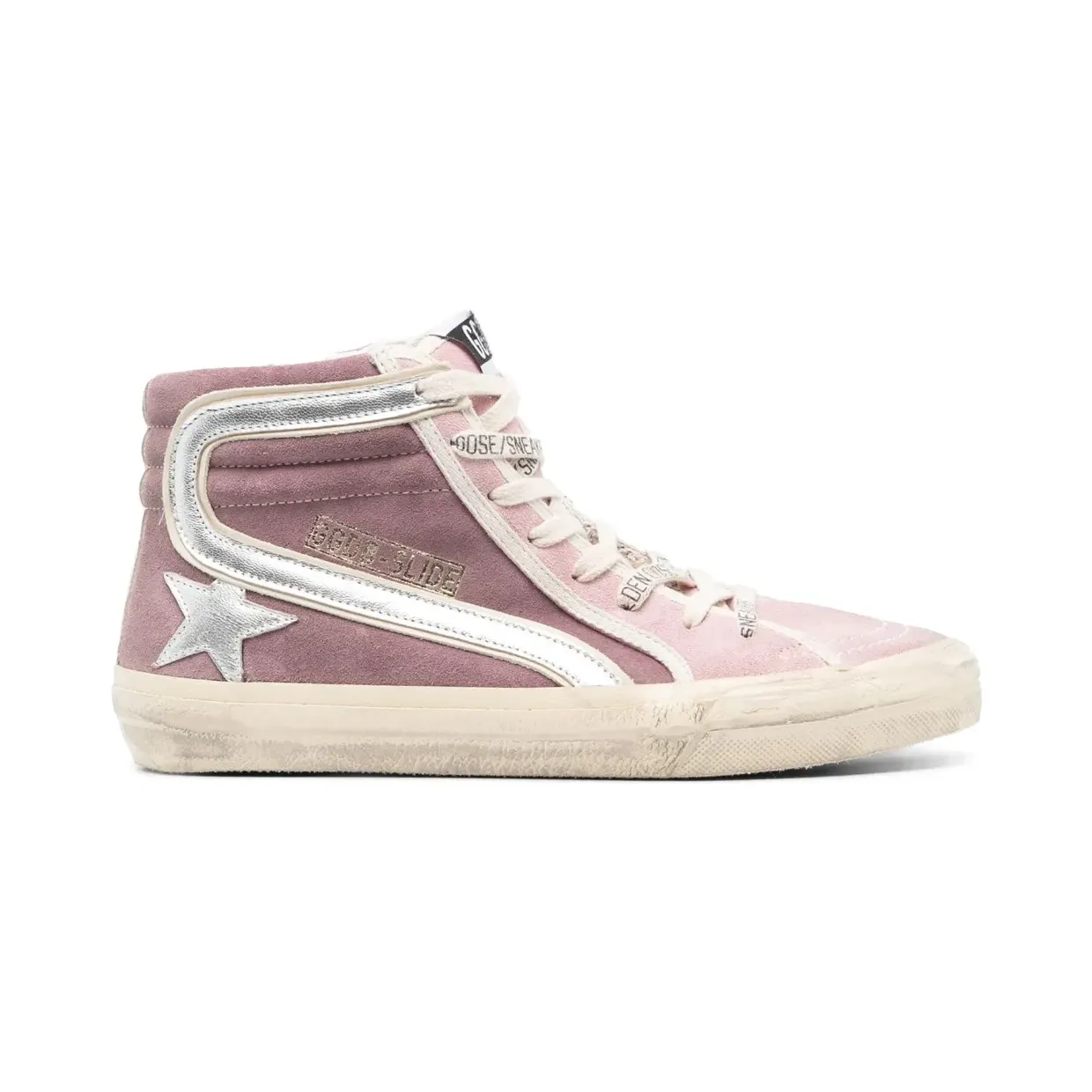 Golden Goose Slide high-top “Pink” (GWF00115F00471045406)