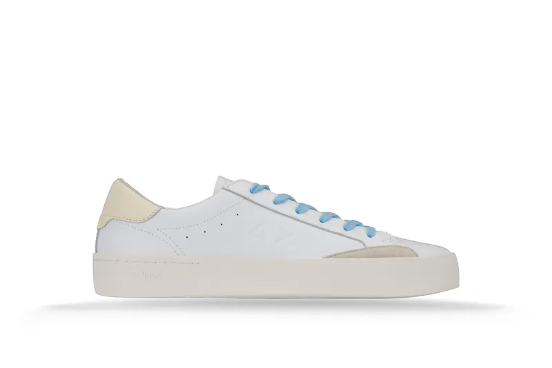 Sun68 Street Leather “White/Cream” (0131)