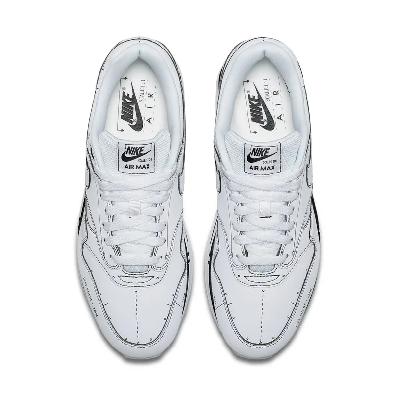 Nike Air Max 1 Tinker ‘White Schematic’ (2019) (CJ4286-100)