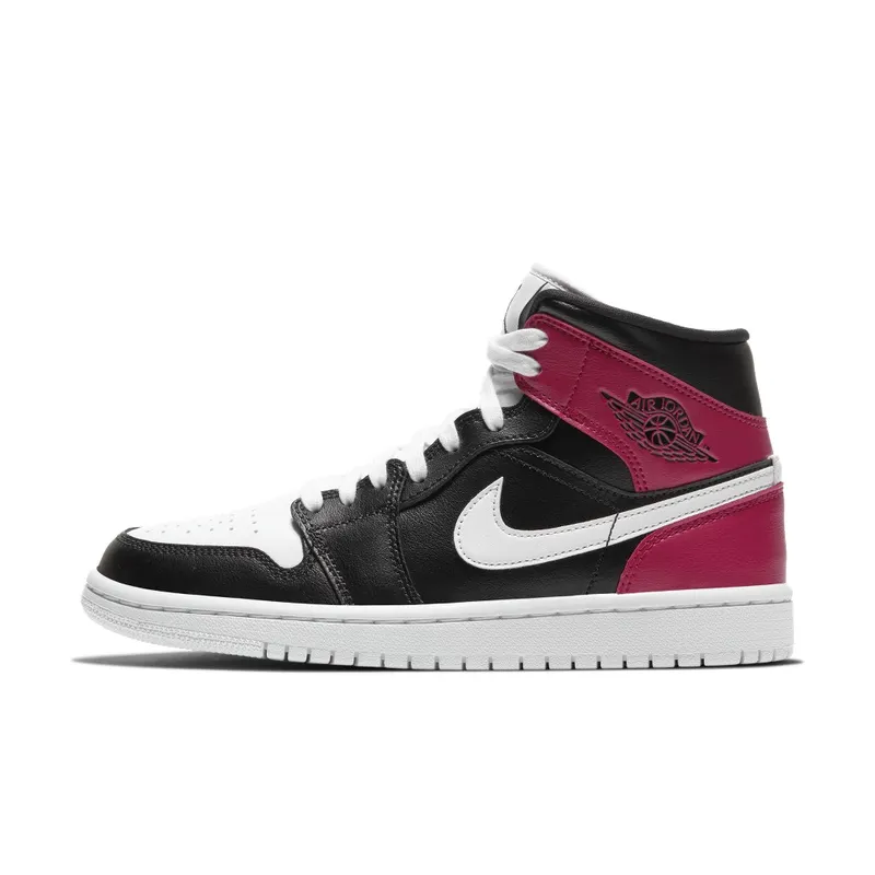 Air Jordan Nike AJ I 1 Womens Mid Noble Red (2019) (BQ6472-016)
