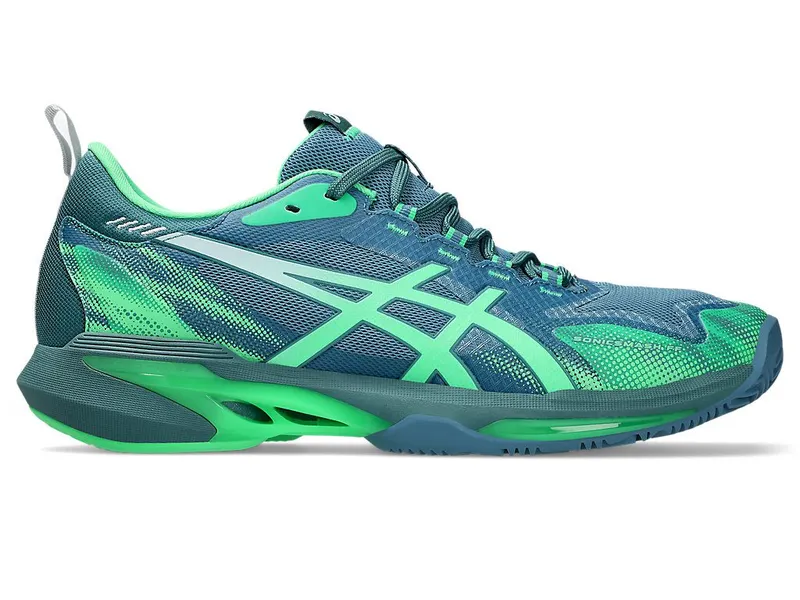 ASICS SONICSMASH FF “Saba Blue / Vital Green” (1041A538-400)