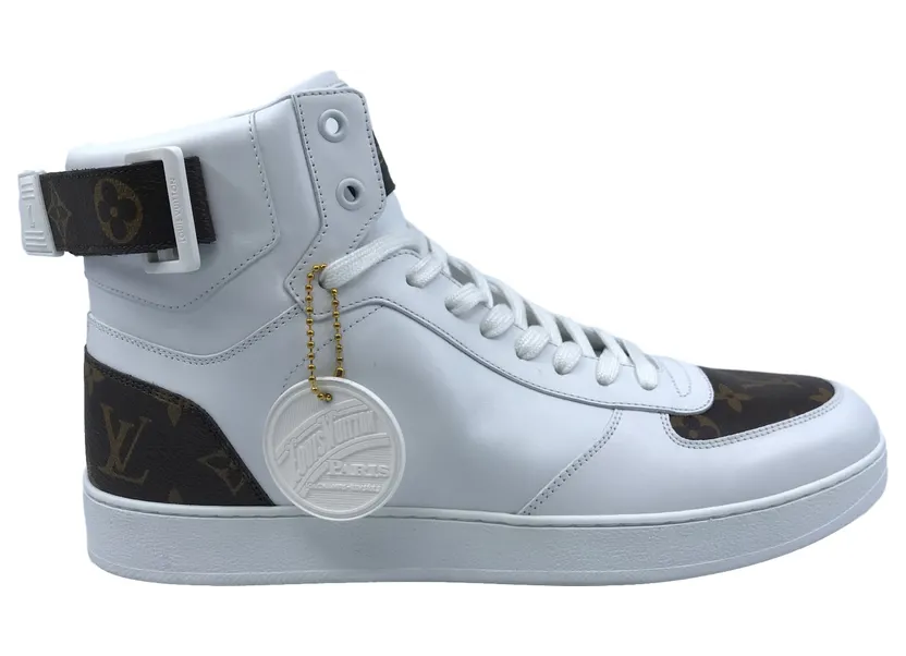 Louis Vuitton Rivoli Sneaker Boot Monogram White (MS0197)