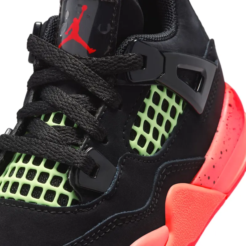 Air Jordan 4 Retro TD “Black Infrared Barely Volt” (II1270-001)