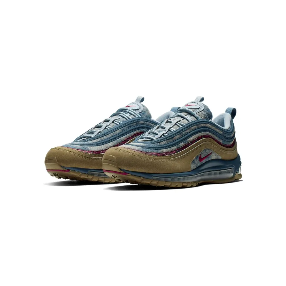 Nike Air Max 97 Wild West Parachute Beige/University Red-Thunderstorm-Light Armory Blue-Sail (BV6056-200)