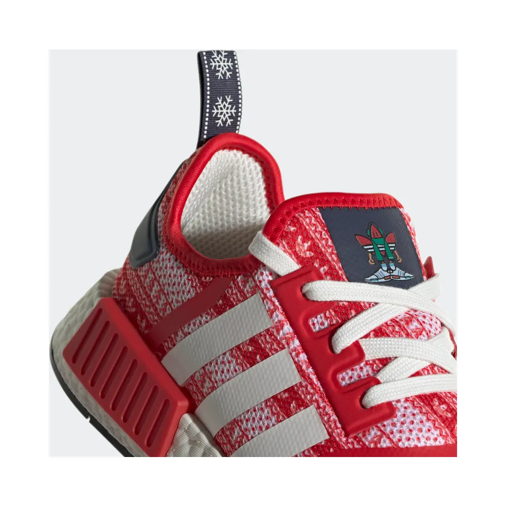 Adidas NMD_R1 Christmas Cloud White / Vivid Red / Shadow Navy (GZ4712)