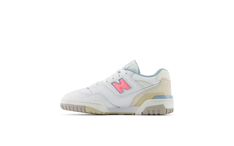 New Balance 550 White Ultra Pink (GSB550EP)
