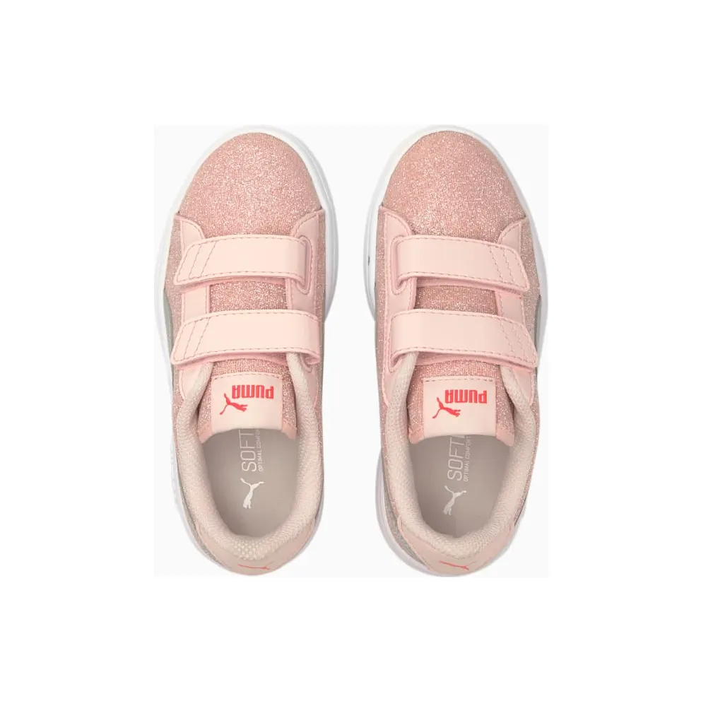Puma Smash v2 Glitz Glam Kid Silver (36737823)