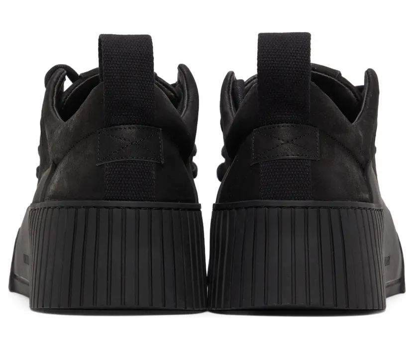 Boris Bidjan Saberi Black Suede Bamba 2.1 Sneakers (293-SS2200B2000000SM-0001) (4)